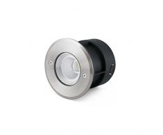 Faro 70592N - SURIA-3 LED Lampada incasso inox 60°