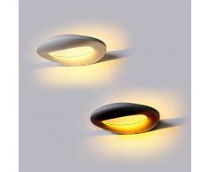 Applique Ovale LED 10W, Bianco Luce Naturale 4000K 1100Lm Ip65