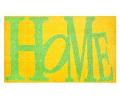 LifeStyle-Mat 200342 Tappetino Home Antiscivolo e Lavabile, Ideale per lingresso, Il Guardaroba o la Cucina, 67 x 110 cm, Giallo/Verde