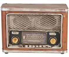Clayre & Eef 6Y1229 - Salvadanaio Radio 24 x 10 x 16 cm