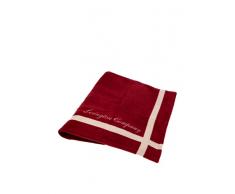 Lexington Coperta Lana Rosso/Beige Singolo 160 x 240 cm