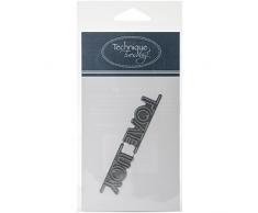 Technique Tuesday in Metallo, Fai da Te, Talk, Motivo: Love You