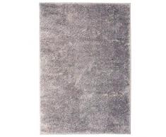 vidaXL 133049 - Tappeto Shaggy, Stile Moderno, 140 x 200 cm, Facile da Pulire, Tessuto, Dimensioni: 140 x 200 cm (Larghezza x Lunghezza)
