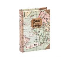 Legami Once Upon A Time Scatola Libro Map, Cartone, Verde, 8.3x2.8x11 cm