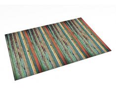Printodecor Tappeto, Multicolore (Vintage Azul), 143 x 97 cm