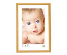 Promo Ideale Cornici In Legno, Molte Dimensioni e Colori, Cornice Foto - Arancione, 30x45