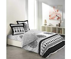 Ligne Douceur Set Lenzuola 4 P. 140 x 190 cm Stampa 42 Fili Allover Meridiana
