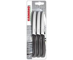 Kaimano FISKARS Coltello TAVOLA Set 6PZ Marrone ITALICUSKAIMANO, Acciaio Inossidabile, Multicolore, Unica