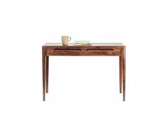 KARE Brooklyn Nature Laptop Scrivania, Marrone, 40 x 110 x 76 cm