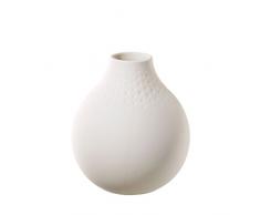 Villeroy & Boch Collier Blanc Vaso Perle Piccolo, Porcellana Premium, Bianca, 11x11x12 cm
