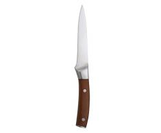 Bergner BG39164BR Coltello multiuso 12,5 cm in acciaio inox collezione Wolfsburgo