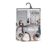 Douceur dintérieur Tenda con Occhielli, 140 x 240 cm, in Voile Stampato, Motivo: Mistigreen
