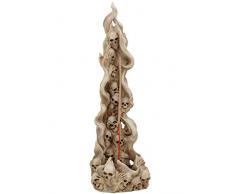 Nemesis Now Burner 32.5cm Lost Souls-Bruciatore di incenso, 32,5 cm, Avorio, Size 14cm