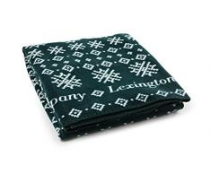 Lexington Coperta in Pile, Verde, 170x130x0.5 cm