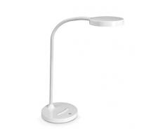CEP CLED-0290 Lampada da Scrivania Flex-White, Acciaio