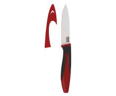 GIMEL Bonjour - Coltello in ceramica, colore: Rosso