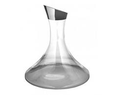 Unbekannt Fink 173063Â Rosso Decanter con platinumrand in Vetro, 25Â x 21Â x 25Â cm