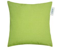 SchÃ¶ner Wohnen Cuscino Decorativo di Cotone, Poliestere, Verde, 38Â x 38Â cm
