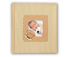 ZEP hr46200Â Harry Album Fotografico a 200Â Buste Carta Laminato Bianco/Salmone 11Â x 16Â cm