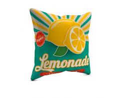 Picanova â Cuscino decorativo con imbottitura â decorazione per camera da letto e soggiorno con motivi assortiti, limonata, 40Ñ 40cm