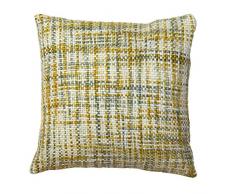 Jute & Co. Zanzibar Cuscino Tessuto a Mano, 50 x 80 cm, Acrilico/Cotone, Multicolore