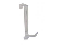 Wink design, Bangor, Set 4 Ganci Appendiabiti per Porta, Plastica, Trasparente, 10x10x18 cm