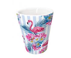 NERTHUS FIH 504 Tazza di Porcellana per Espresso in Colore Flamingos
