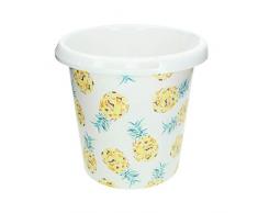 Elliott - Sorbo Secchio, Stampa Ananas, 29Â x 29Â x 27.5Â cm