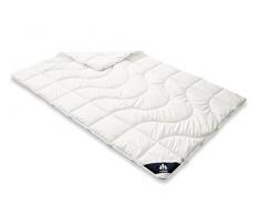 IRISETTE Micro Thermo Biancheria da Letto, Piumone Mono, Microfibra, Bianco, 240 x 220 cm