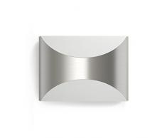 Philips Lighting Herb Lampada LED da Parete, Giardino ed Esterni, Acciaio Spazzolato, 6W, Acciao, adatto per uso esterno