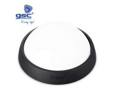 GSC Evolution Applique rotonda LED in plastica 4 W â nero-6000 K, nero, 17017073mm