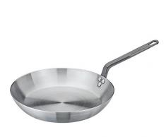 Spring 1274816020 Intensive - Padella in ferro, 20 cm, Acciaio, argento, 55 x 32 x 15 cm