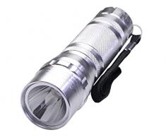 Avalva 5720 P torcia elettrica, Alluminio Argento,