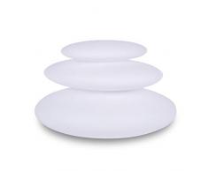 Smart and Green S1602331 Lampada da Tavolo, Polietilene, 1.2 W, Bianco