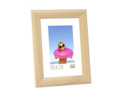 Promo Ideale Cornici In Legno, Molte Dimensioni e Colori, Cornice Foto - 18x24, Naturale