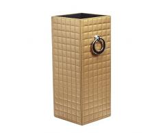 BRAID CONCEPT Portaombrelli, Ecopelle, Marrone Chiaro, 20x20x50 cm