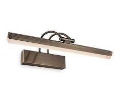 Firstlight - Lampada a LED, 8 W, in ottone anticato