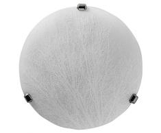 Sollux Lighting Vento - Plafoniera, vetro, colore: Bianco