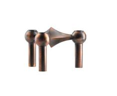 Stoff Nagel Candelabro in Tessuto per Unghie, in Metallo, Multicolore, 6,5 x 10,2 cm