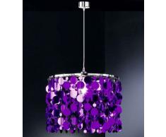 Honsel Leuchten 62311 lampadario cromo/pellicola viola lucido