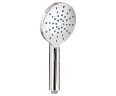 Gedy Tech 11 Soffione Doccia, Cromo, 12x3,5x26,5