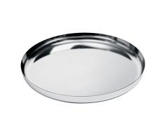 Alessi JM14/35 Vassoio Rotondo, Acciaio Inossidabile 18/10, Satinato