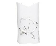 Wiedemann Candela da Matrimonio, Cera, Argento, 20.5 x 11 cm