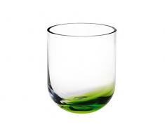 Pasabahce Home Vaso Vetro Fondo Verde Cm 15,4 20884 Arredo E Decorazioni Casa, 15.4 cm