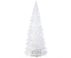EUROPALMS Medio 1-Piece LED Albero di Natale FC, Bianco