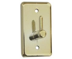 BRINOX Mini Appendiabiti Adesivo Grande Oro