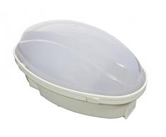 Tibelec 340.810 Lampada da esterno parete per uso esterno, IP65 plastica, 60 W, bianco