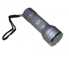 Isotronic 41332 - Torcia con 21 LED, colore: Argento