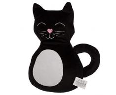 Puckator Fermaporta per Interni, Motivo: Gatto Nero, Multi, Height 26cm Width 22.5cm Depth 10cm