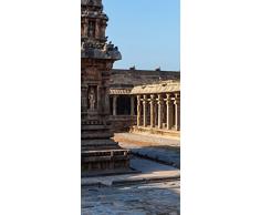 PeelitStickit ID 014-60 x 130 cm, Altezza (Hindu Temple, di Alta qualità , Carta da Parati, in Vinile, da Parete